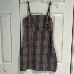 Plaid Mini Dress